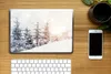 MuchoWow® Laptop Aufkleber Sticker Cover Baum - Schnee - Produktbild-Vorschau 2
