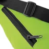 A close-up of a green bag with a black zipper and strap. Anteprima dell’immagine prodotto