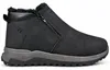 Herren Gefüttert Sneaker Isoliert Winterschuhe in Schwarz Produktbild-Vorschau 1