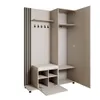 Garderoben-Set LIVIA Links Kaschmir – Garderobenschrank mit Produktbild-Vorschau 2