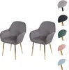 Židle v retro stylu F18 (SET 2 ks) - samet, zlatá podnož - Náhled obrázku produktu 8
