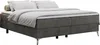 Boxspringbett ohne Kopfteil mit Bettkasten, Bett niedriges Produktbild-Vorschau 3