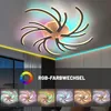 100W Baumzweige LED Deckenleuchte mit RGB Backlamp, Produktbild-Vorschau 3