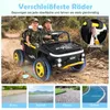 COSTWAY Auto elettrica per bambini a 2 posti, 24 V Auto Anteprima dell’immagine prodotto 7