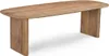 Giga Meubel Esstisch Gin - Oval - Mangoholz - Natur - 200cm Produktbild-Vorschau 4