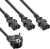 InLine 16657H, 3 m, CEE7/7, 3 x C13 rozdvojovač Náhled obrázku produktu 1