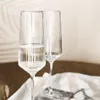 Lot de 4 flûtes à champagne de 250 ml, verres élégants à Voir les images du produit 3