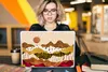 MuchoWow® Laptop Aufkleber Sticker Cover Tiger Druck - Produktbild-Vorschau 5