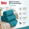 Betz Fleecedecke 3 Stück 130x170 cm 180g/m² – Wohndecke & Produktbild-Vorschau 9
