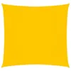 vidaXL Voile d'ombrage Oxford Tissu Carré 2x2 m Jaune Voir les images du produit 9