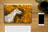MuchoWow® Laptop Aufkleber Sticker Cover Pferd - Laub - Produktbild-Vorschau 2