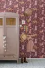 ESTAhome behang katjes aubergine paars en roze 50 x 900 cm Productafbeelding-voorbeeld 3