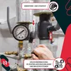 KOTARBAU® 0-10 bar manometr boční připojovací závit průměr Náhled obrázku produktu 8