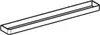 Handtuchhalter 424x19x49mm schwarz matt Produktbild-Vorschau 11