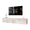 TV-Schrank COLGANTE 200 Kaschmir Hochglanz mit LED Produktbild-Vorschau 3