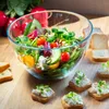 KADAX Salatschüssel aus Glas, ovale Glasschale, 17 cm, Produktbild-Vorschau 4