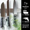 Unyqoos® Magnetische Messerleiste 40 cm – gebürsteter Produktbild-Vorschau 9