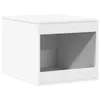 vidaXL Kuweta biała 47x59x42 cm Materiał drewnopochodny Podgląd zdjęcia produktu 1