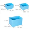 Relaxdays Kinderregal mit 9 Stoffboxen, Lagerfeuer Produktbild-Vorschau 5