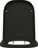 vidaXL Toilettensitz Schwarz 47,5 x 35 x 3,6 cm Duroplast Produktbild-Vorschau 2