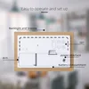 FJ3399C Inteligentná meteostanica s hodinami Merač Náhľad obrázku produktu 10