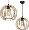 Moderná LED stropná lampa z dreva Náhľad obrázku produktu 2