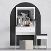 Skye Decor, Felix, make-uptafel, wit, 100% melaminecoating Productafbeelding-voorbeeld 6