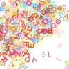 Oblique Unique ABC Alphabet Buchstaben Konfetti irisierend Produktbild-Vorschau 2