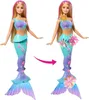 Barbie Magic Flower Mermaid - Blonde JDM72 TV Voir les images du produit 6