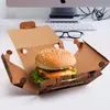 100 Burgerboxen aus Mikrowellpappe bedruckt 150 x 150 x 95 Produktbild-Vorschau 2