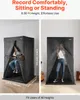 VEVOR Cabina vocale portatile, 110x110x200 cm, studio di Anteprima dell’immagine prodotto 3
