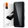 A Spigen screen protector for an iPhone 14 Pro Max is shown next to its packaging. Anteprima dell’immagine prodotto
