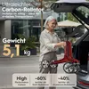 ELONEO Carbon Rollator faltbar und leicht mit Sitz, Produktbild-Vorschau 3