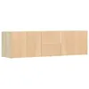 vidaXL Étagère d'angle Chêne Sonoma 160x40x45 cm Matériau Voir les images du produit 13