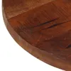Design Tischplatte Ø 60x2,5 cm Rund Altholz Massiv, Produktbild-Vorschau 6