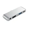 Satechi Aluminum Type-C Mobile Pro Hub silver Produktbild-Vorschau 12