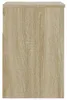 vidaXL Lavice na boty Sonoma dub 60x30x45 cm výrobek z Náhled obrázku produktu 5
