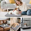 Hondenbed, orthopedisch, wasbaar, antislip, pluche, grijs, Productafbeelding-voorbeeld 5