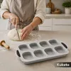 Kuketo | Silikon-Backform für 8 Brötchen – perforiert – Produktbild-Vorschau 3