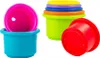A collection of colorful stacking cups. Produktbild-Vorschau