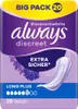 Inkontinenčné vložky Always Discreet pre ženy Long Plus 20 Náhľad obrázku produktu 5
