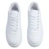 A top-down view of a pair of white Champion sneakers on a white background. Produktbild-Vorschau