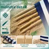 Lantigo Paravent de Plage Rayures Classiques 4 m Brise-vent Voir les images du produit 6