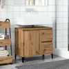 Waschbeckenunterschrank Artisan-Eiche 65x33x60 cm Produktbild-Vorschau 3