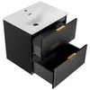 Waschtischunterschrank mit Waschbecken 60cm Produktbild-Vorschau 4