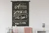MuchoWow® Wandteppich Wandbehang Autos - Oldtimer - Briefe Produktbild-Vorschau 2