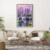 Gerahmtes Poster - Schwarzer Rahmen - Wasserfall Natur - Produktbild-Vorschau 6