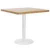 vidaXL Tavolo da bistrot marrone chiaro 80x80 cm MDF Anteprima dell’immagine prodotto 6