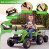 COSTWAY 24V Kindertraktor, Elektrotraktor mit Produktbild-Vorschau 3