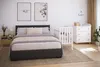 ZEE BAMBI Weiß Set Beistellbett Baby mit Rollen + Produktbild-Vorschau 4